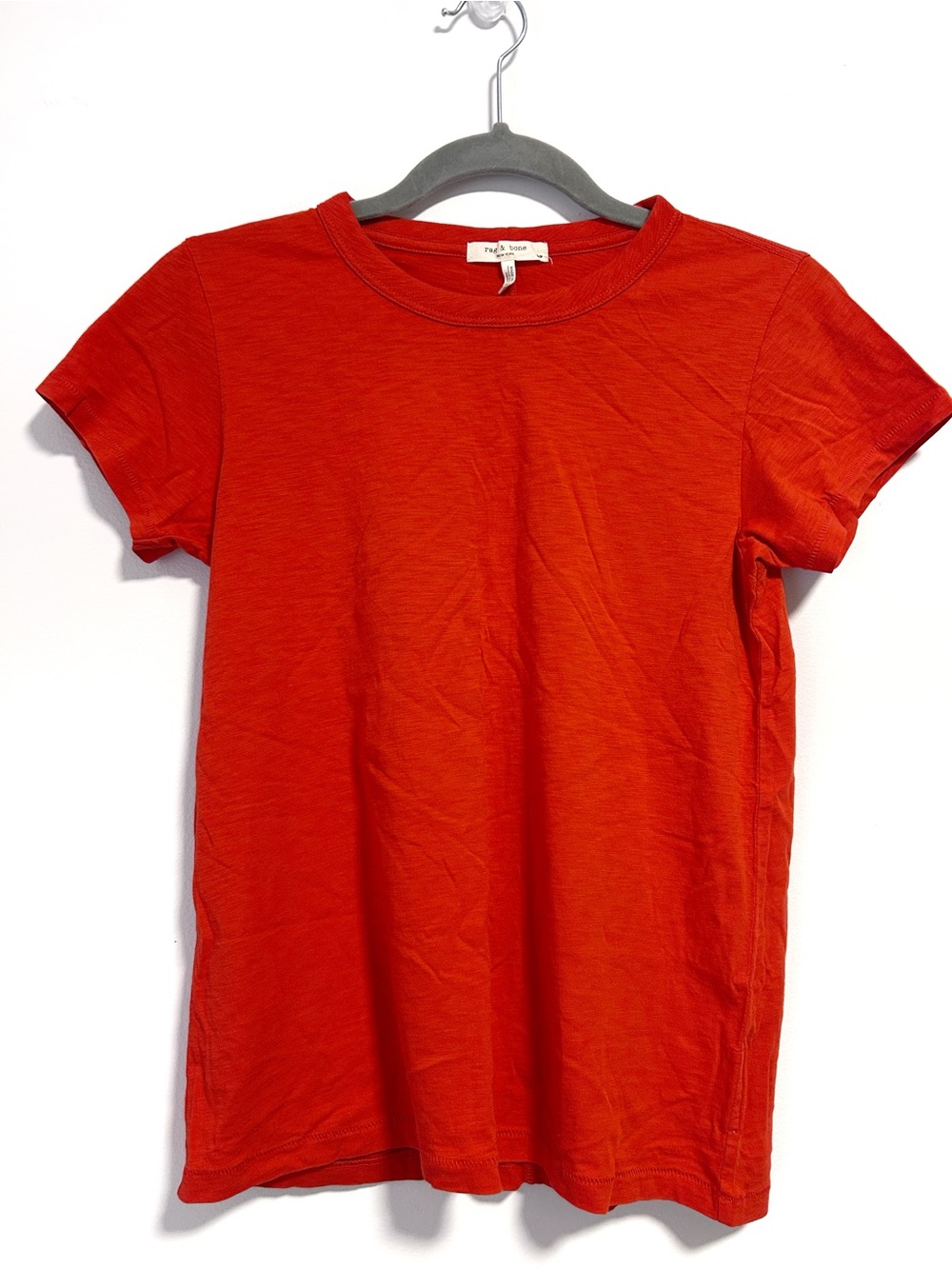 Rag and Bone Short Sleeve T-shirt Women’s Small Burnt Orange Tee